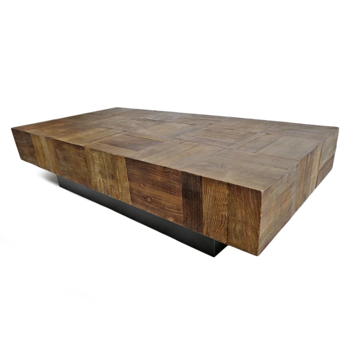 Salvaged Parquet Coffee Table - Thumbnail 5