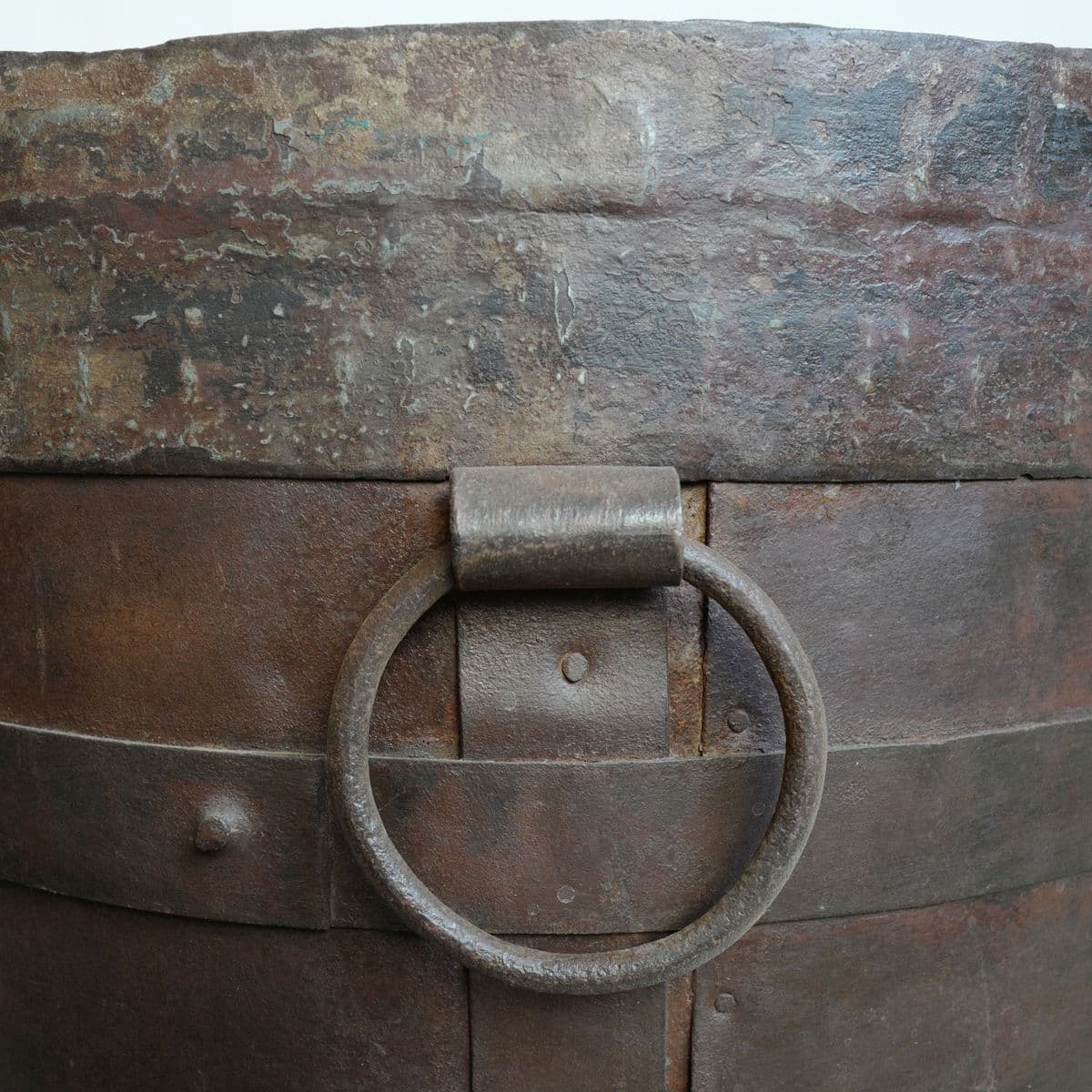 Vintage Large Iron Container - Thumbnail 5