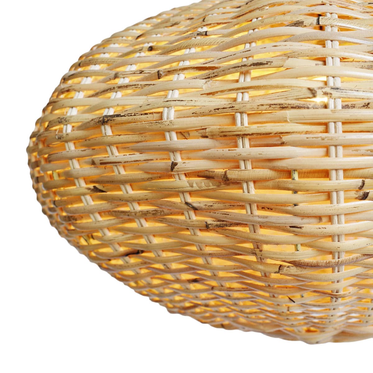 Rattan Basket Clove Pendant Light - Thumbnail 5