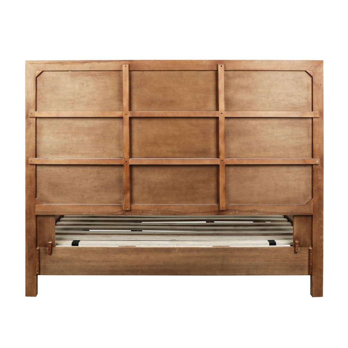 Inez Oak Bed Frame King - Thumbnail 5