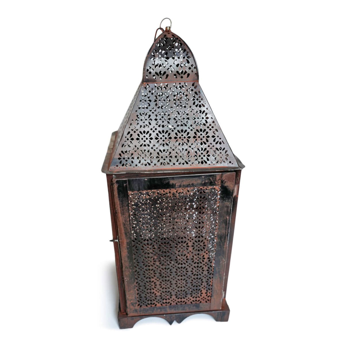 Outdoor Metal Floor Lantern - Thumbnail 5