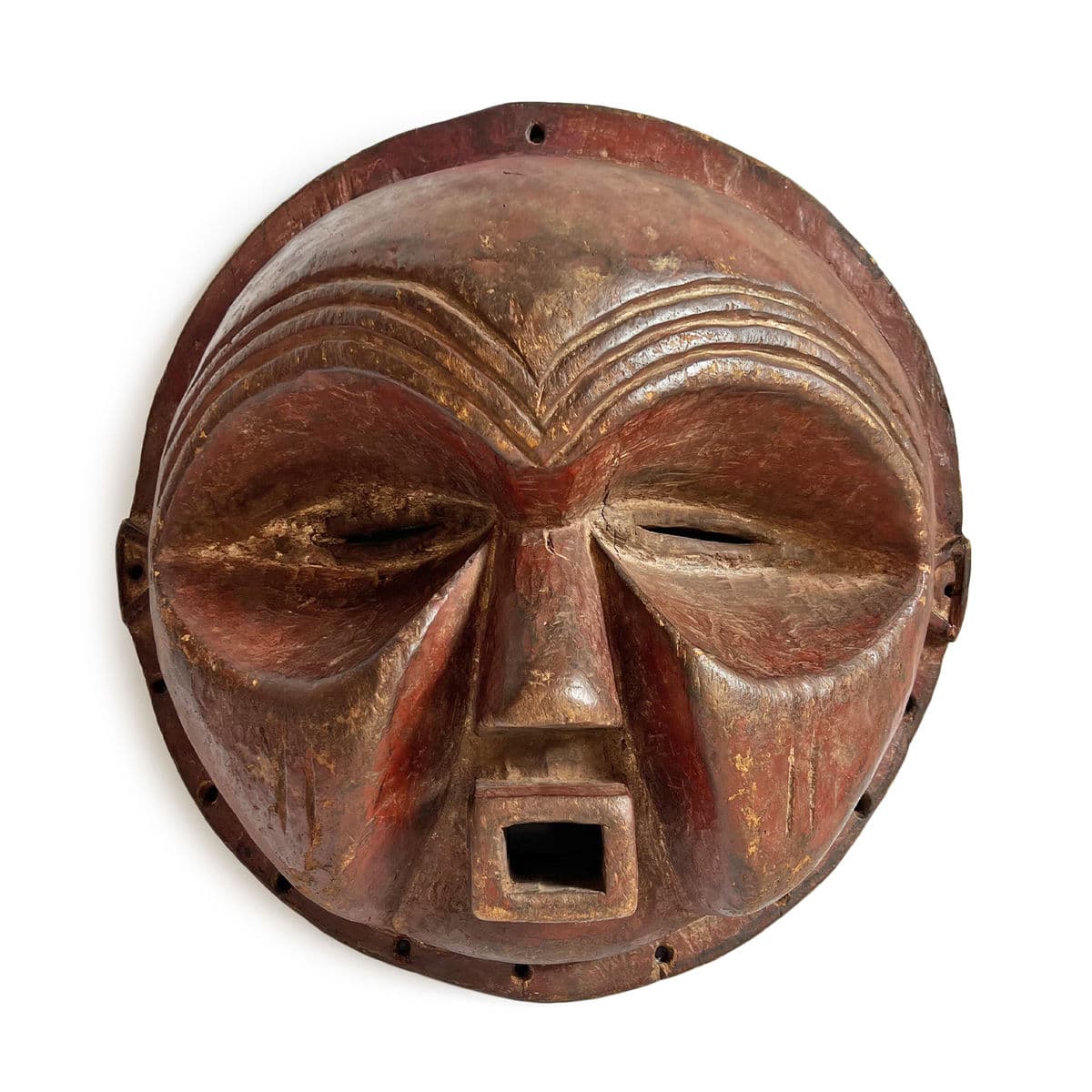 Early Mbunda Moon Mask - Thumbnail 5