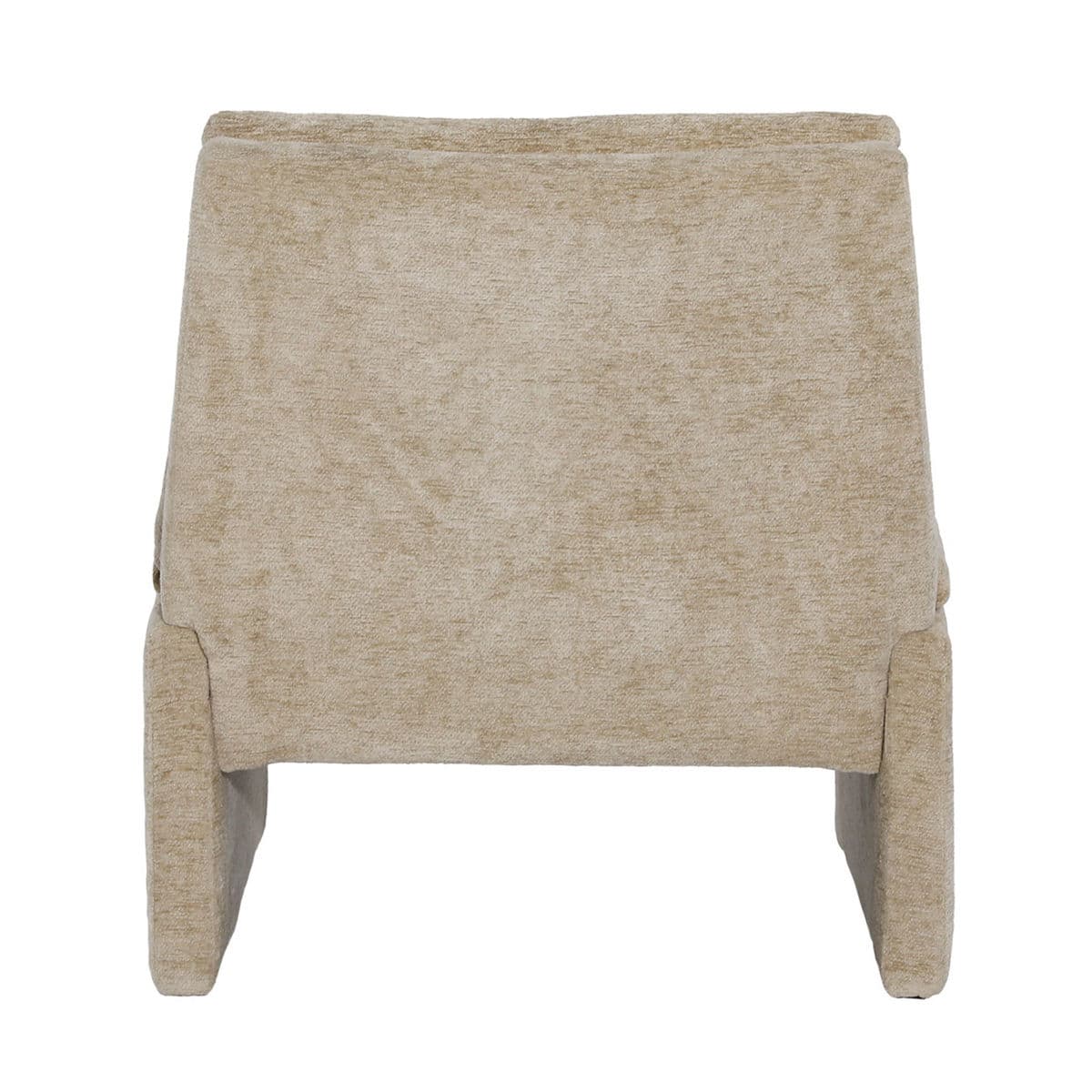 Taupe Chenille Easy Chair - Thumbnail 5