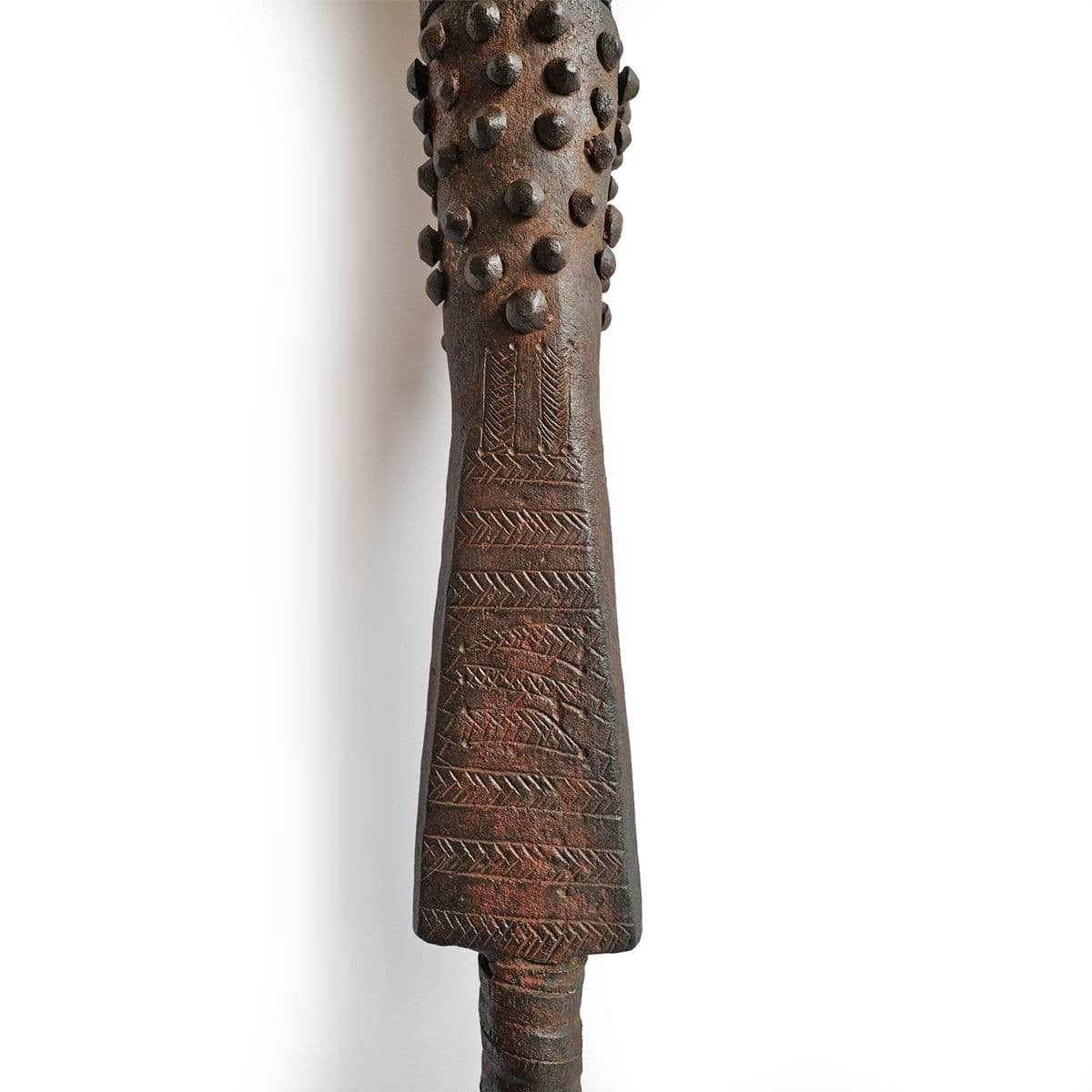 Yoruba Opa Orisa Oko Iron Staff - Thumbnail 5