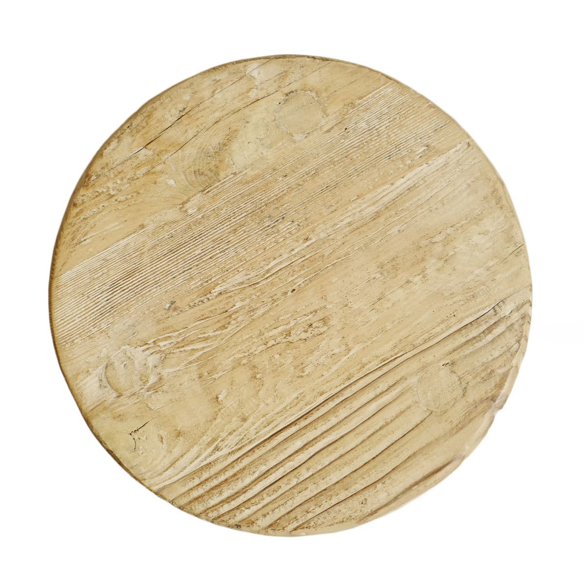 Natural Elm Village Three Leg Stool - Thumbnail 5