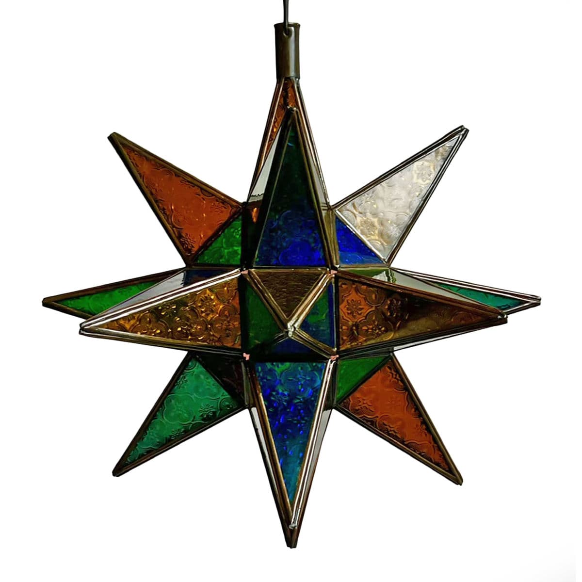 Multicolor Moravian Star Light Large - Thumbnail 5