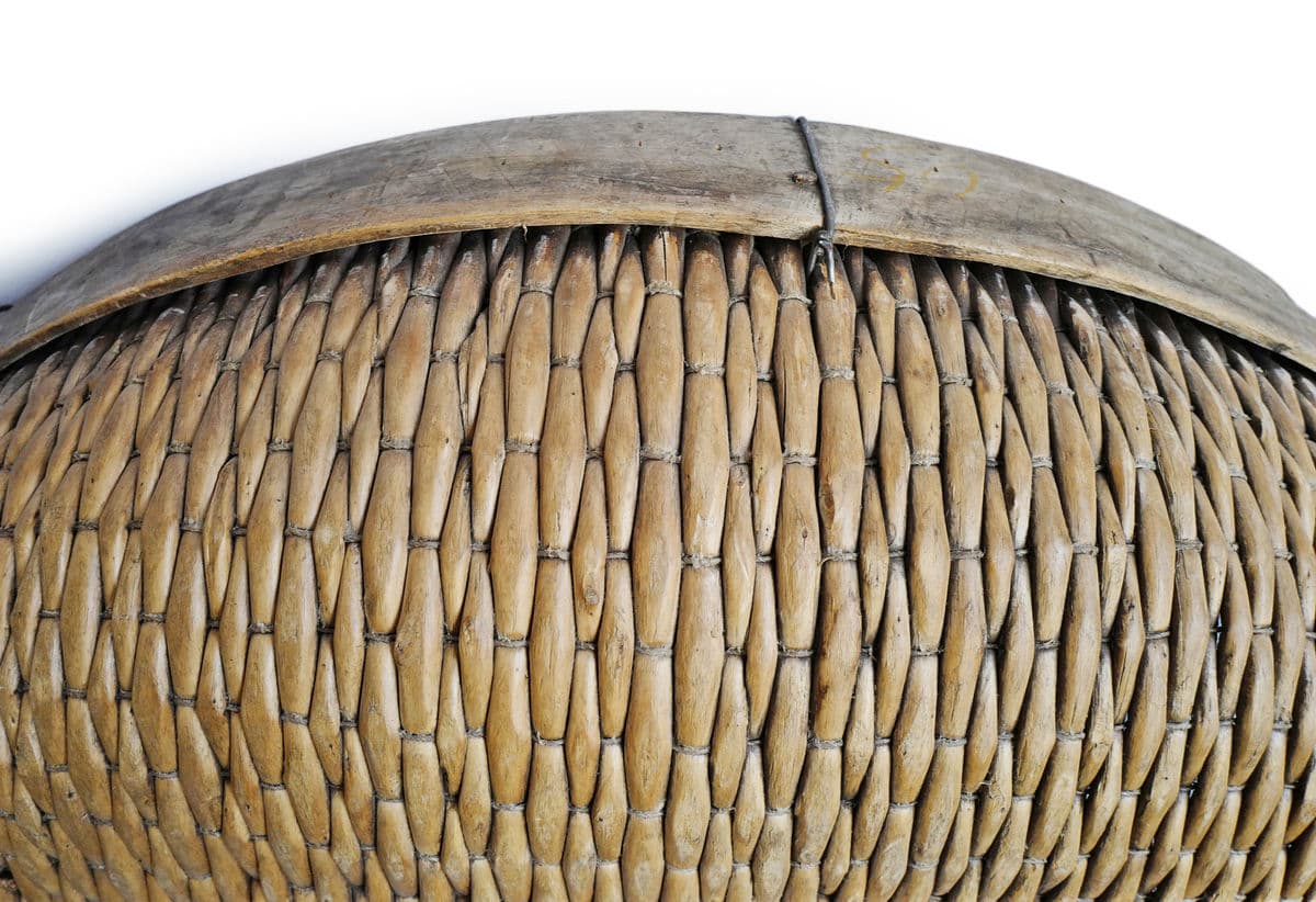 Jumbo Bamboo Grain Basket - Thumbnail 5