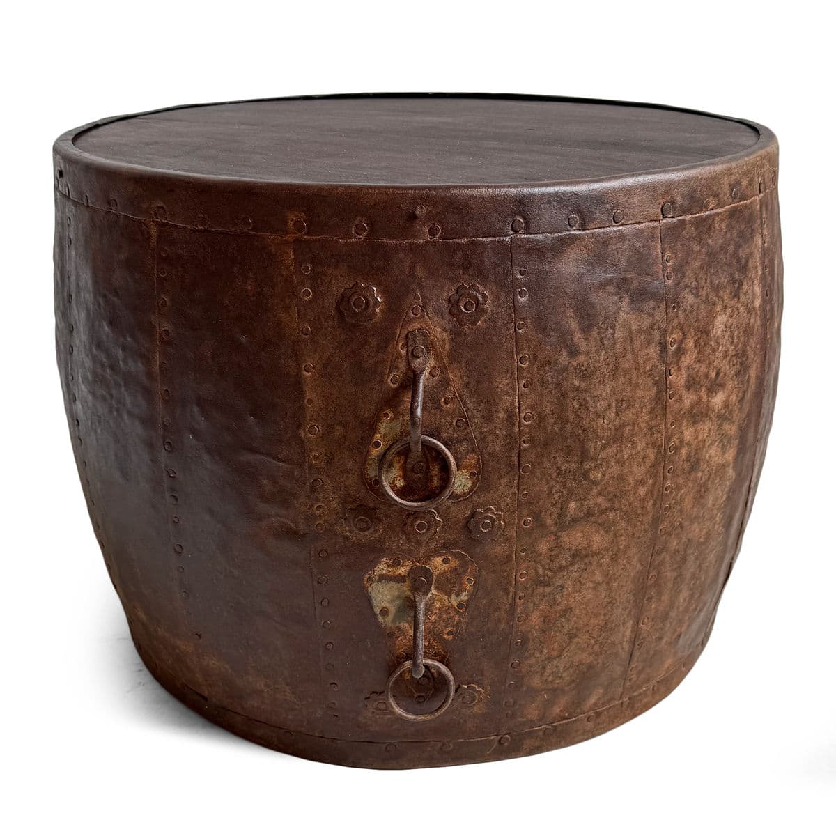 Vintage Iron Barrel Table - Thumbnail 5