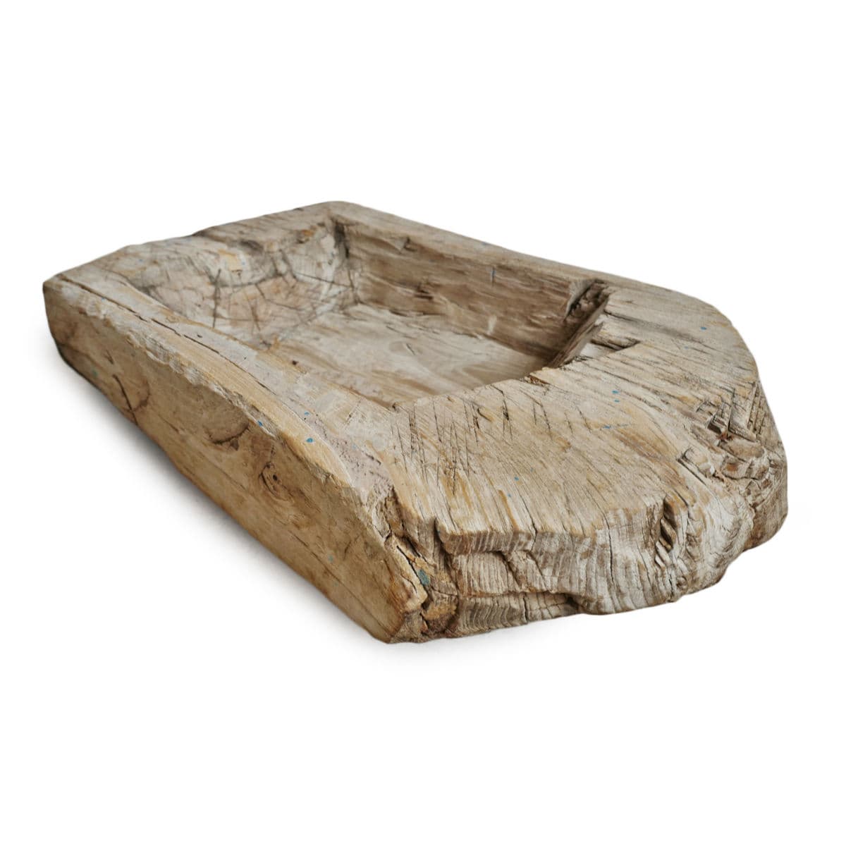 Old India Narrow Wood Trough - Thumbnail 6