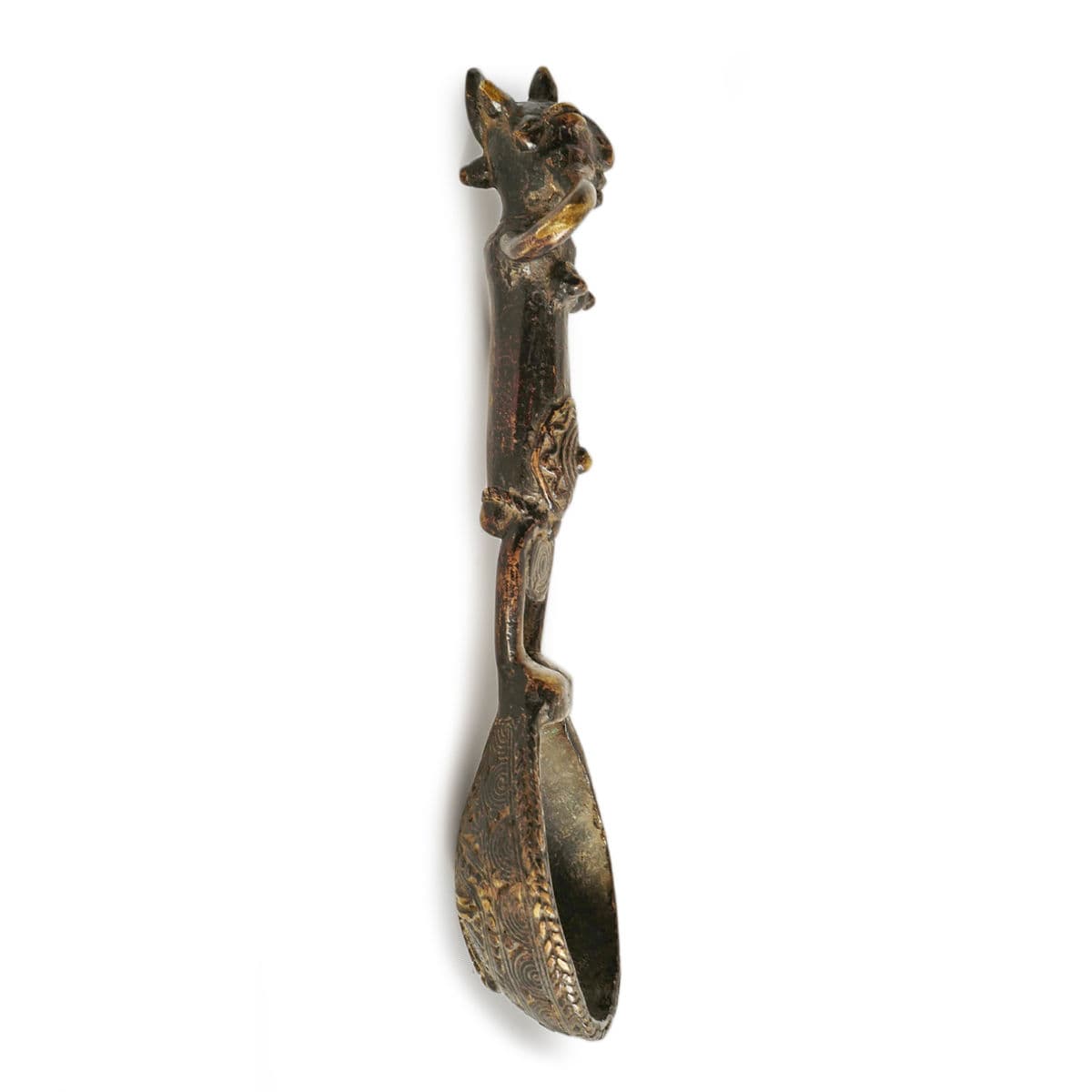 Old Bronze Lega Spoon - Thumbnail 6