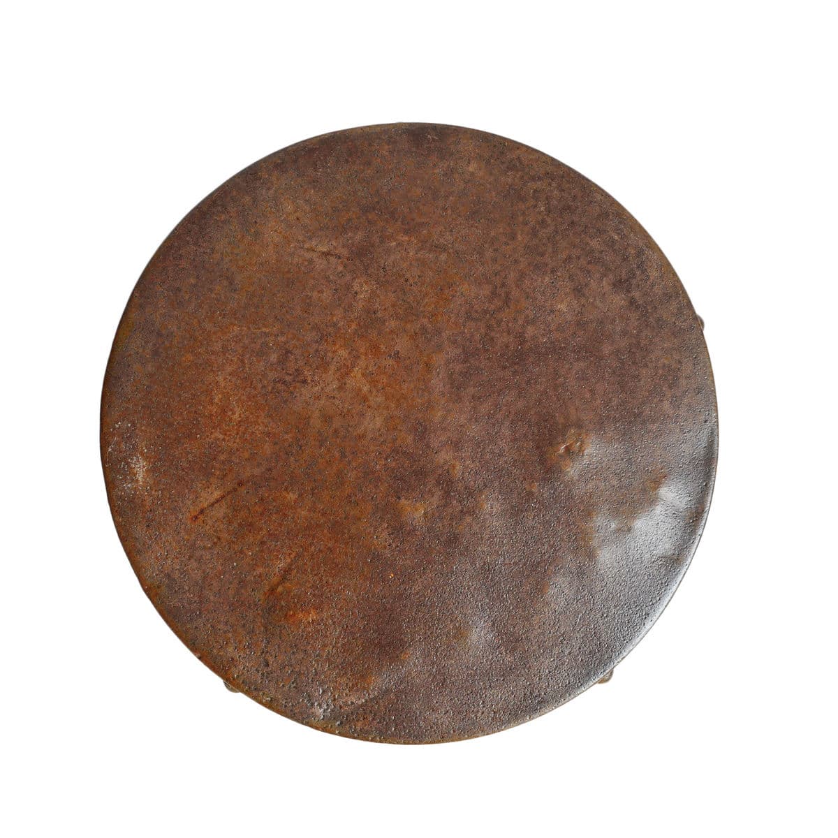 Industrial Iron Strap Side Table - Thumbnail 6