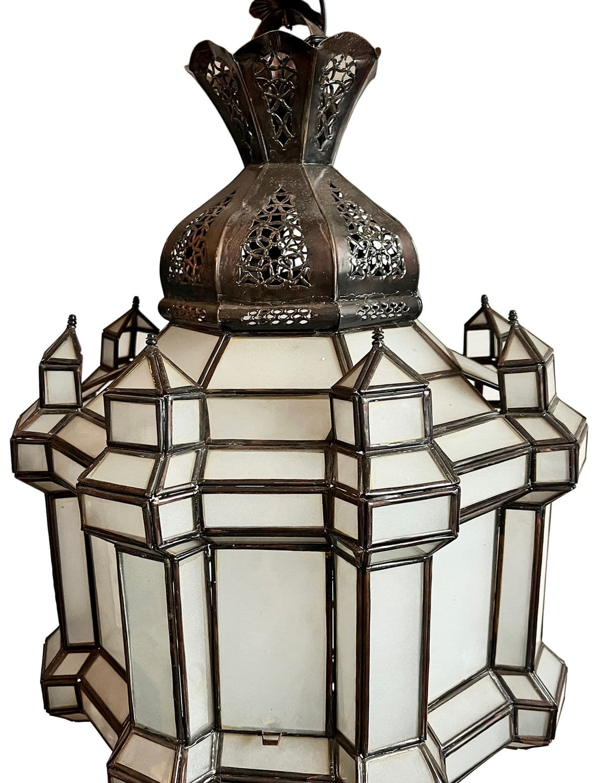 Frosted Prism House Pendant Lantern - Thumbnail 6