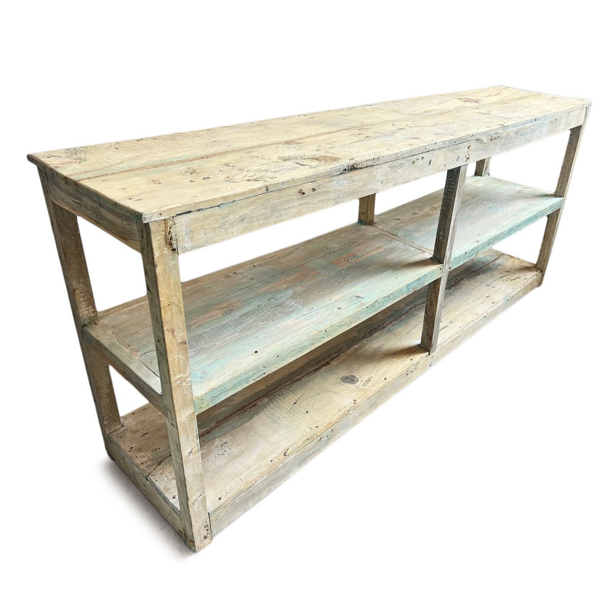 Salvaged Pastel Console Display Shelf - Thumbnail 6