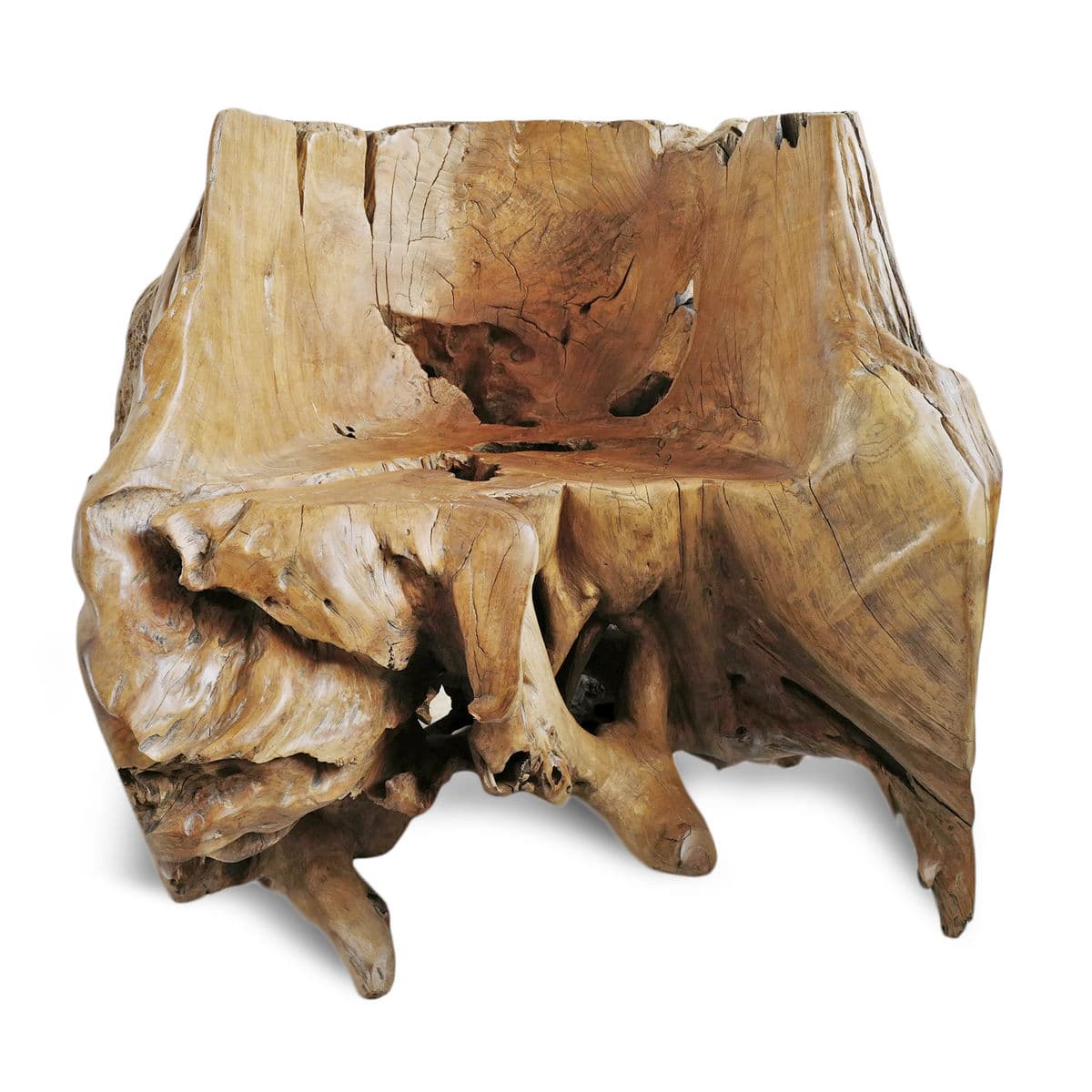 Free Form Burl Wood Root Chair - Thumbnail 6
