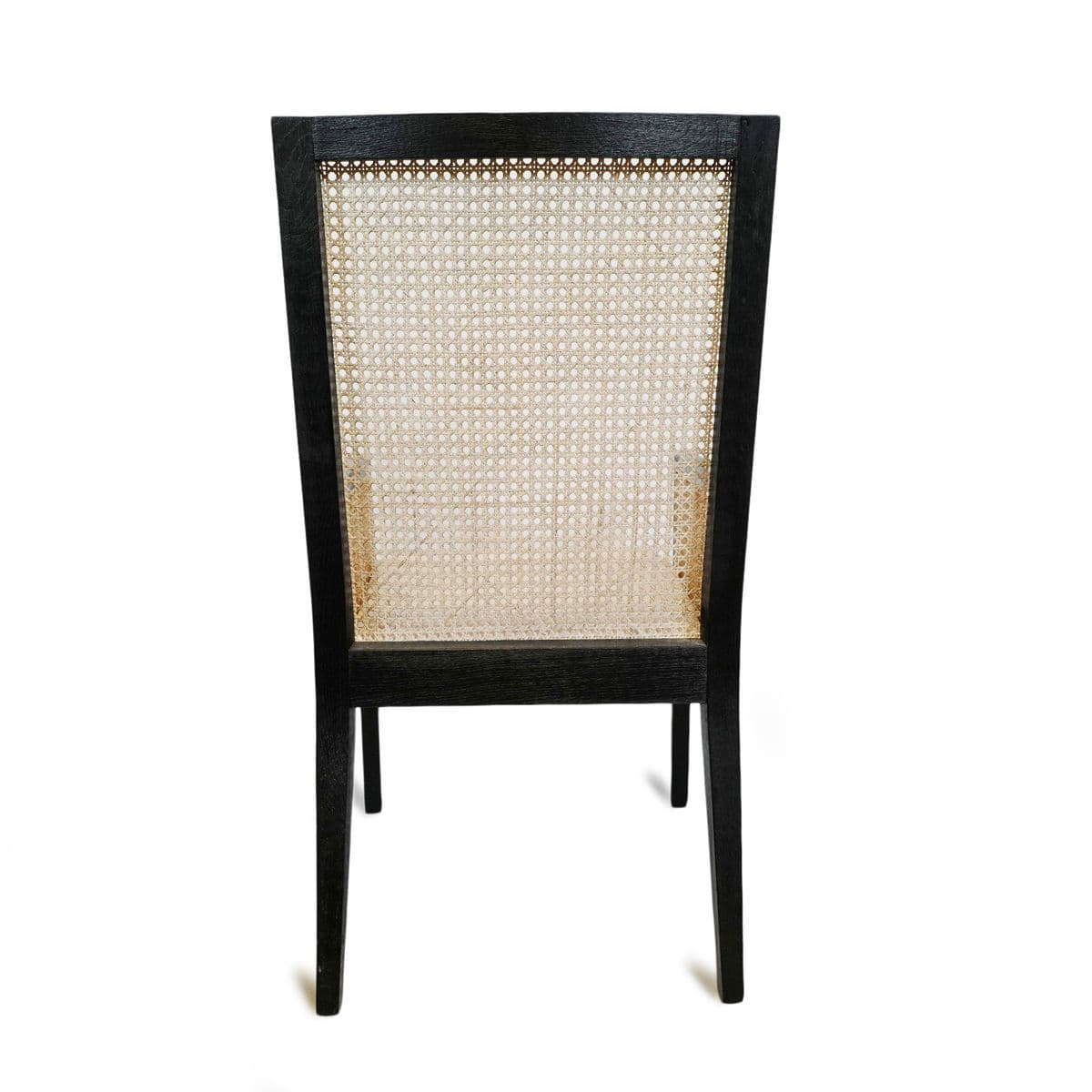 Colonial Black & Cane Dining Arm Chair - Thumbnail 6