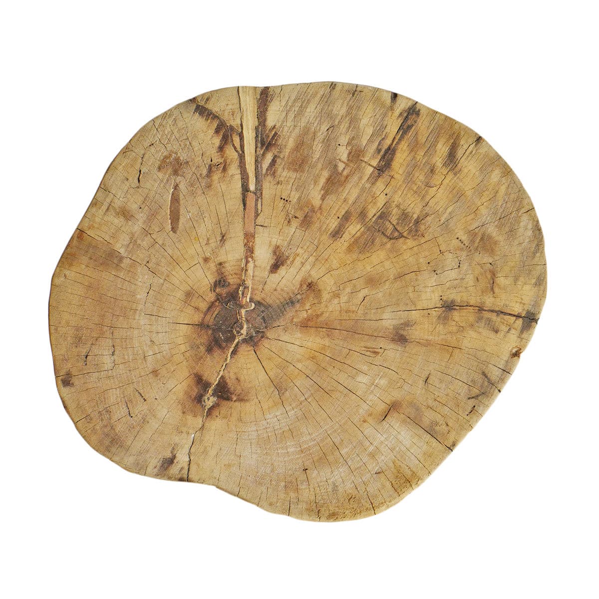 Rustic Naga Three Leg Wood Table - Thumbnail 6