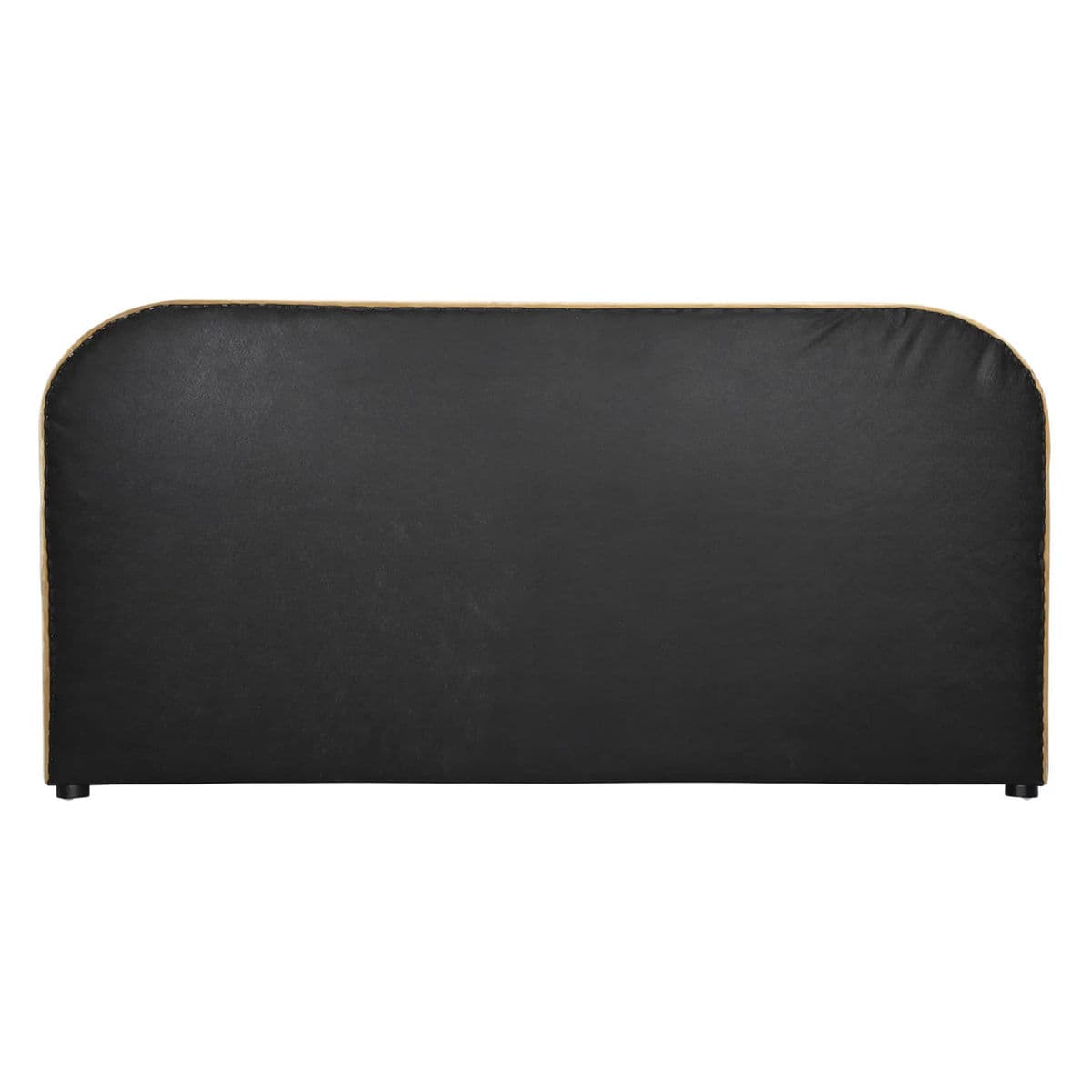 Renfrow Velvet Rounded King Bed Frame - Thumbnail 6