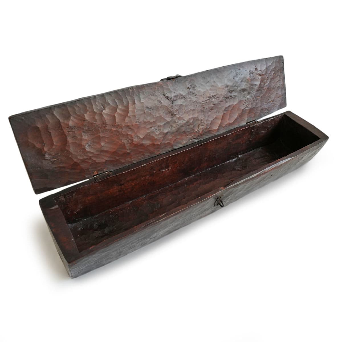Old Ethiopian Wood Storage Box - Thumbnail 6