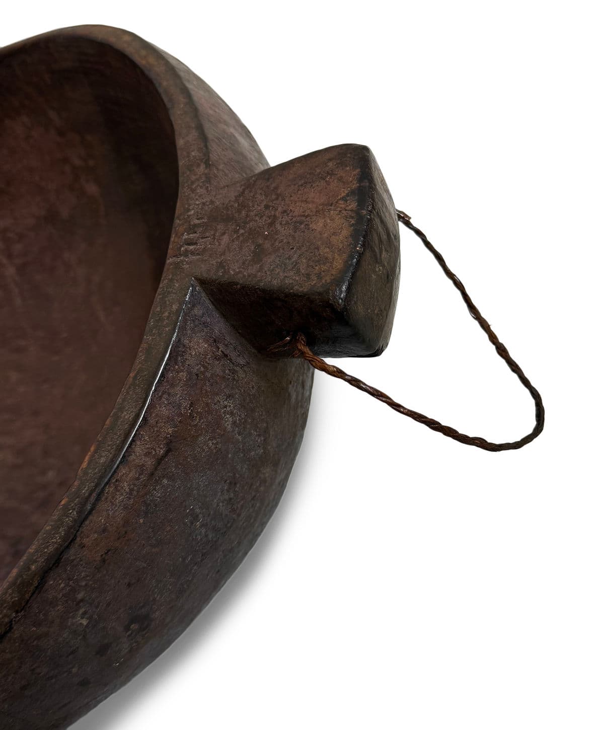 Vintage Large Burundi Oval Bowl - Thumbnail 6