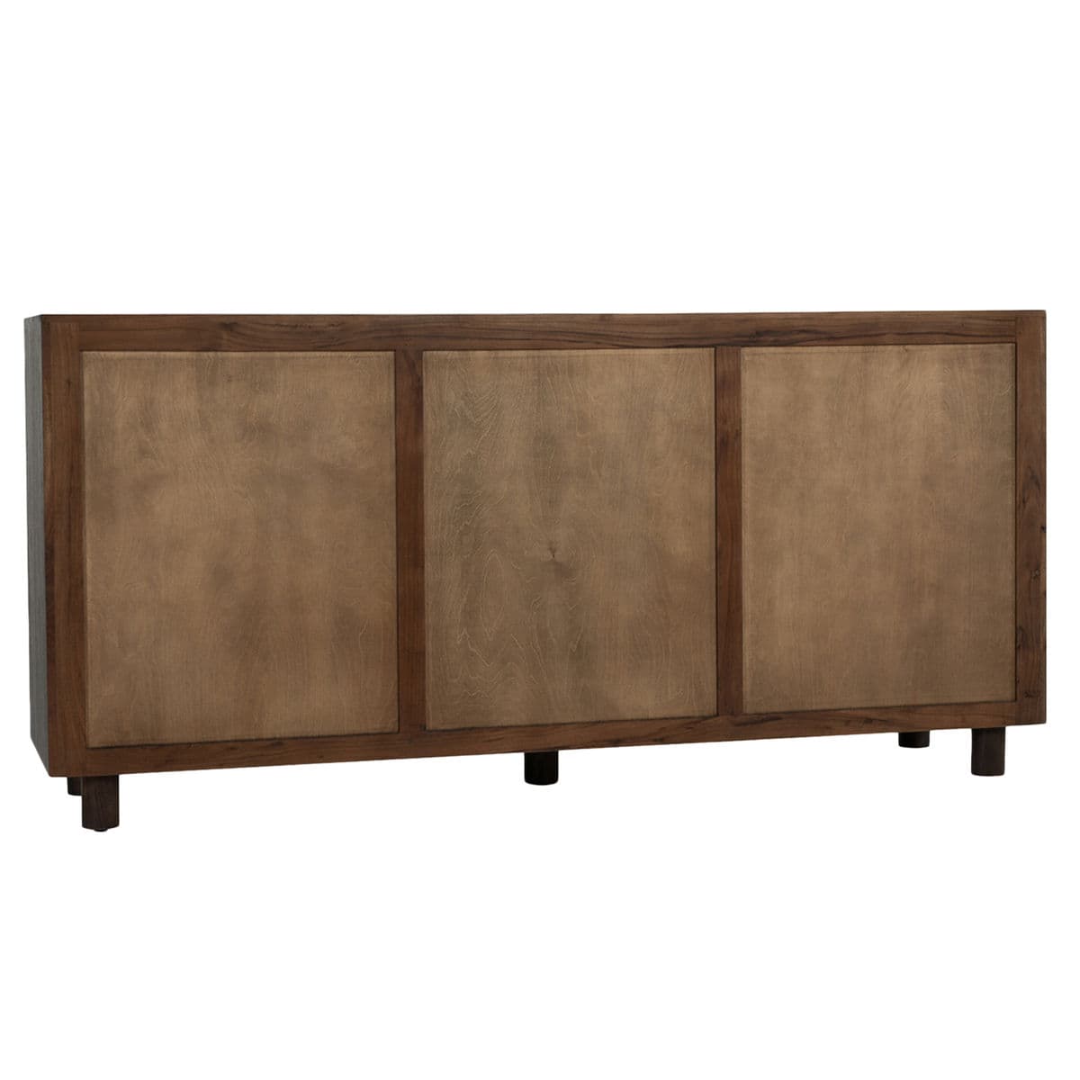 Modern Brown Acacia 9-Drawer Dresser - Thumbnail 6