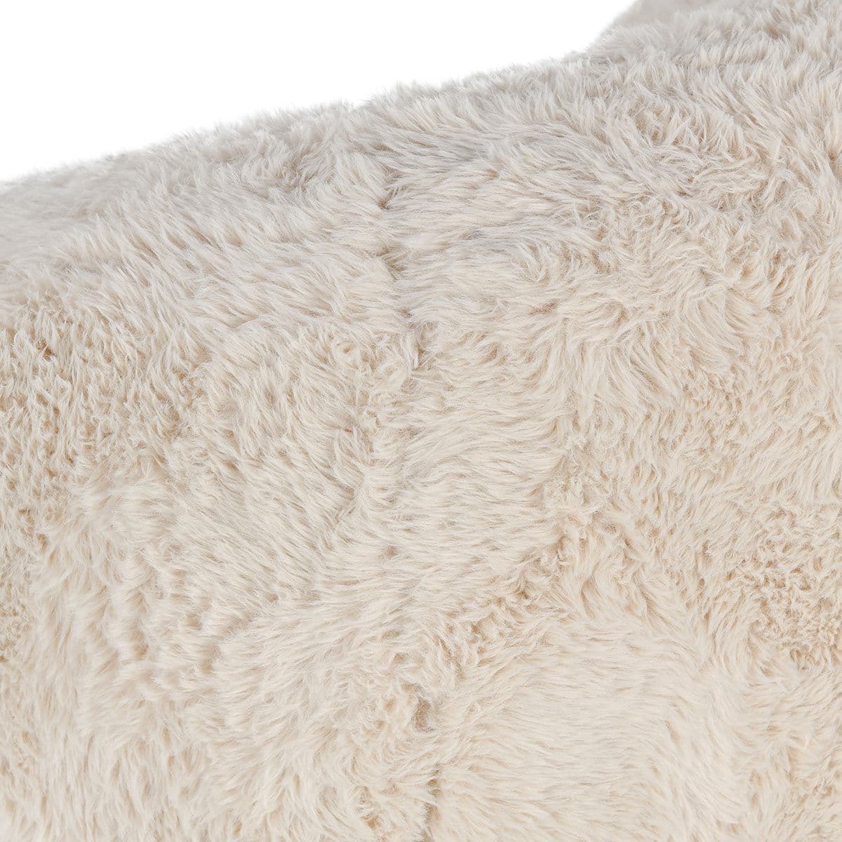 Ivory Fur Swivel Club Chair - Thumbnail 6