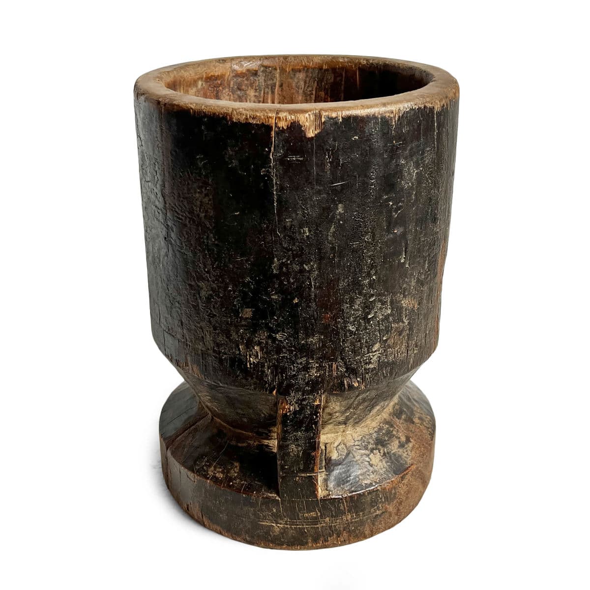 Old India Wood Pestle Pot - Thumbnail 6