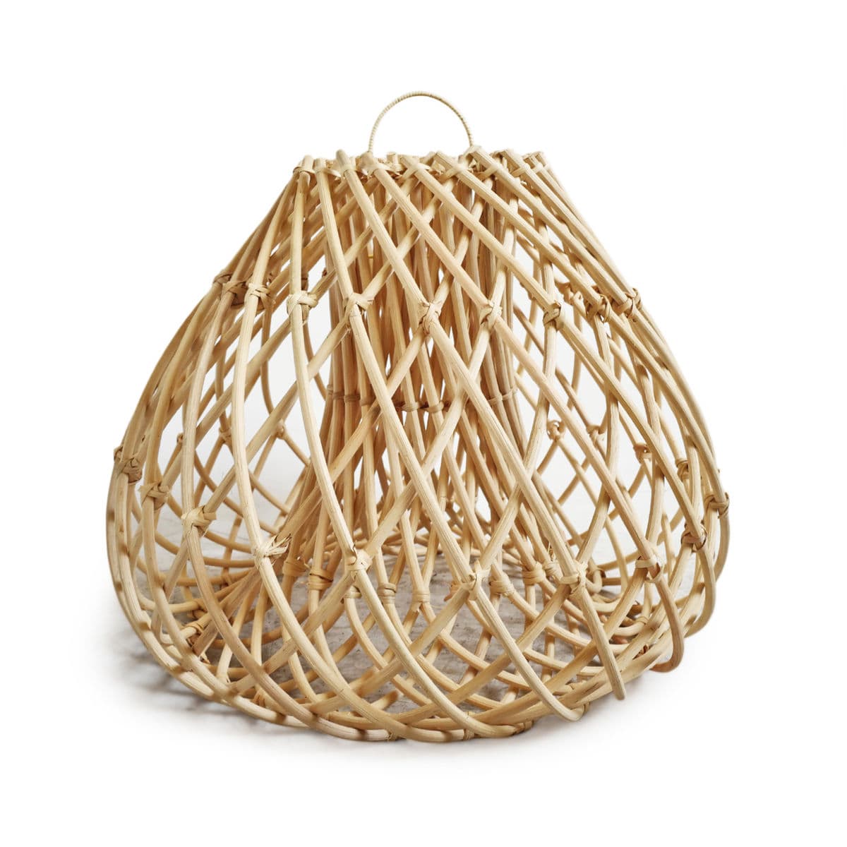 Rattan Java Drop Lantern Medium - Thumbnail 6