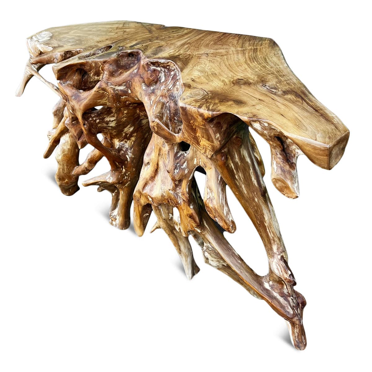 Organic Teak Root Console Table - Thumbnail 6