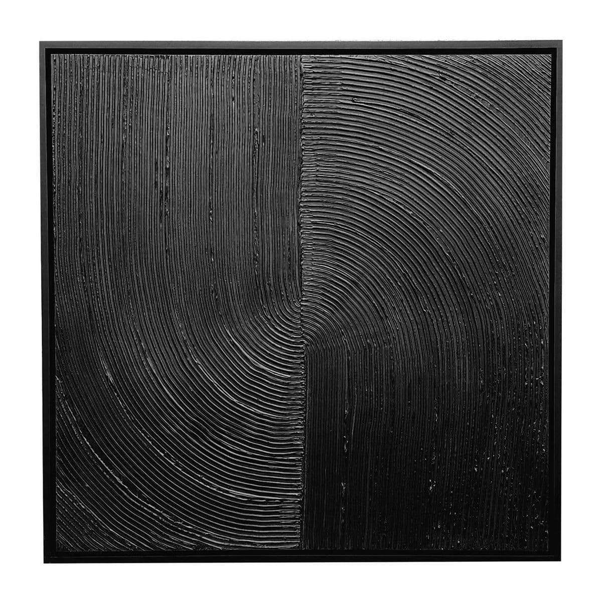 Ebony Half Swirl Wall Art - Thumbnail 6