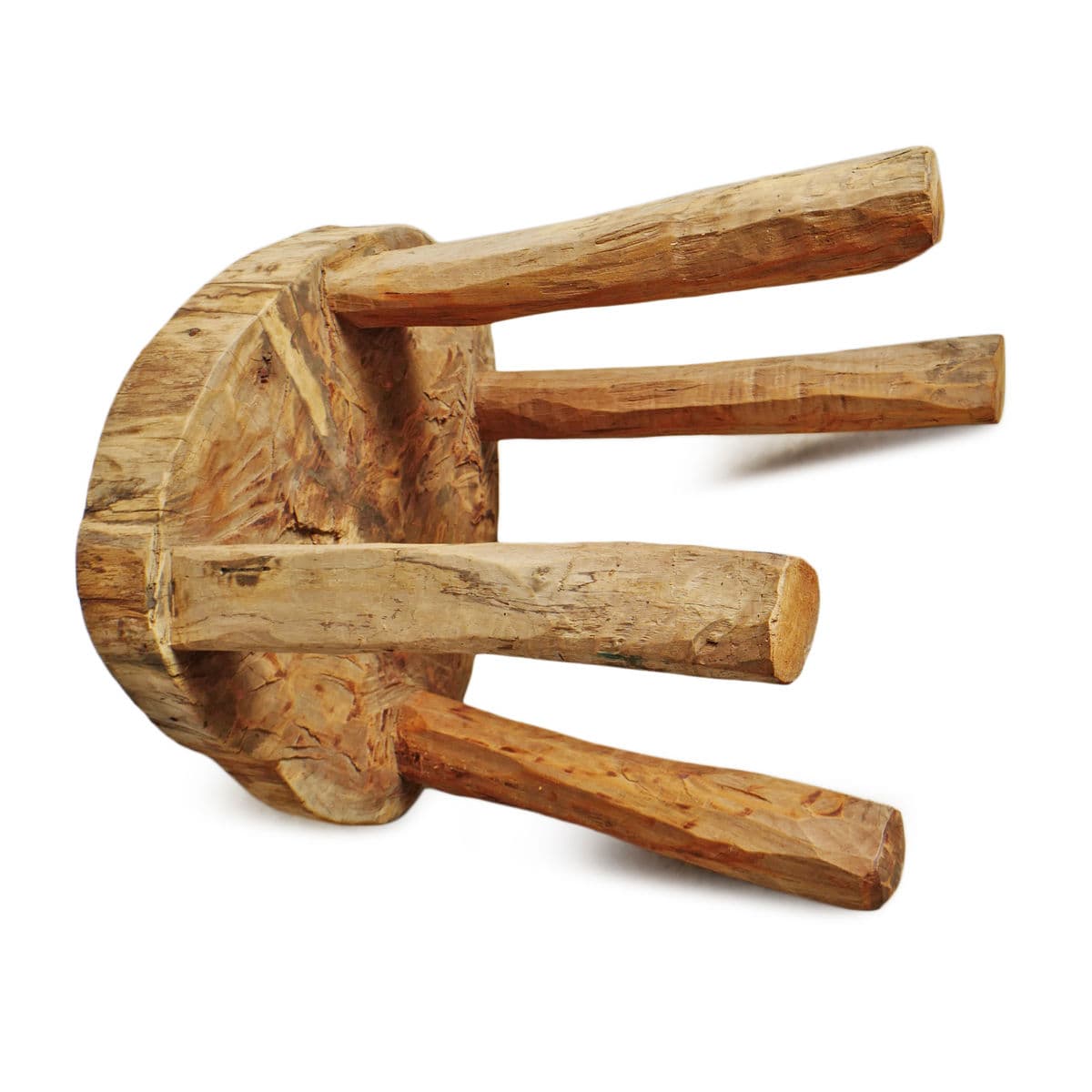 Rustic Naga Four Leg Wood Table - Thumbnail 6