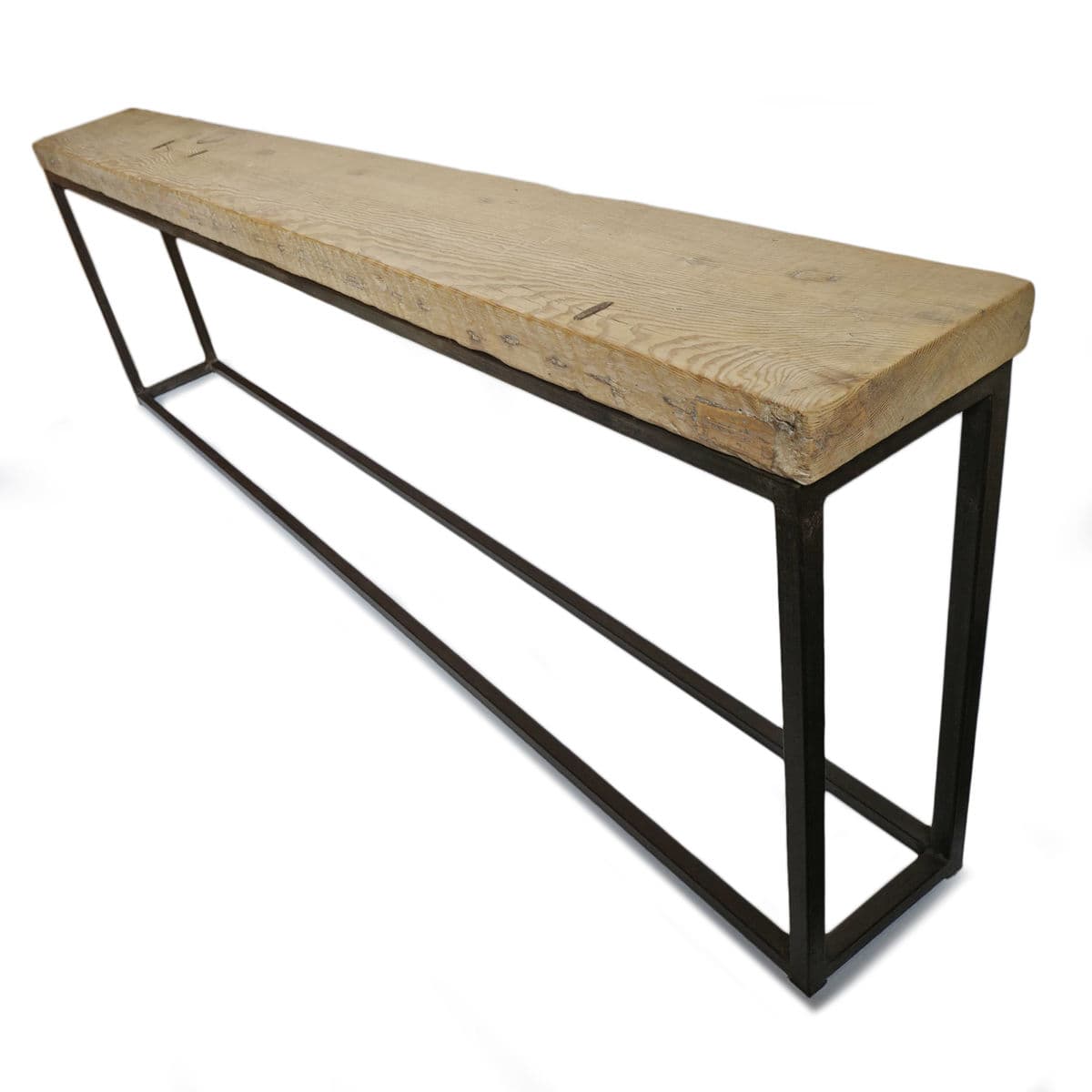 Narrow Old Plank Console Table - Thumbnail 6