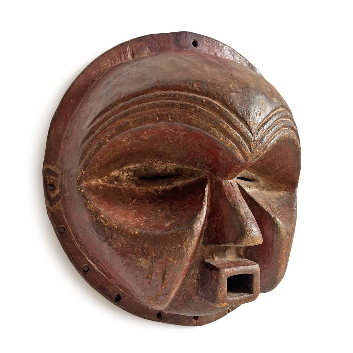 Early Mbunda Moon Mask - Thumbnail 6