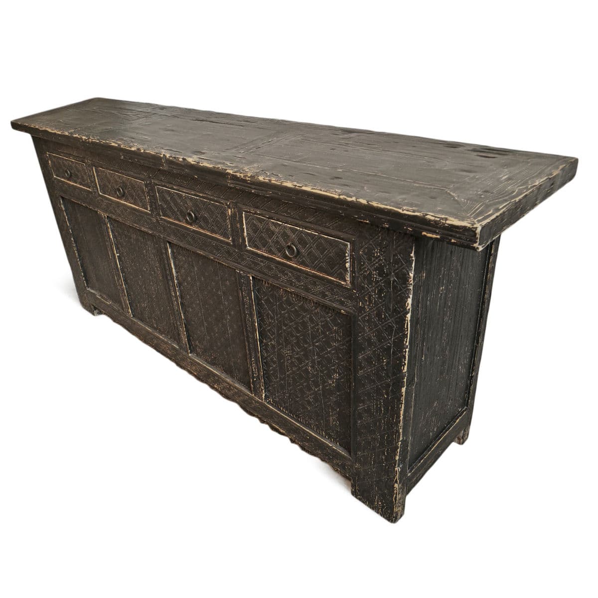 Black Carved Jilang Sideboard - Thumbnail 6