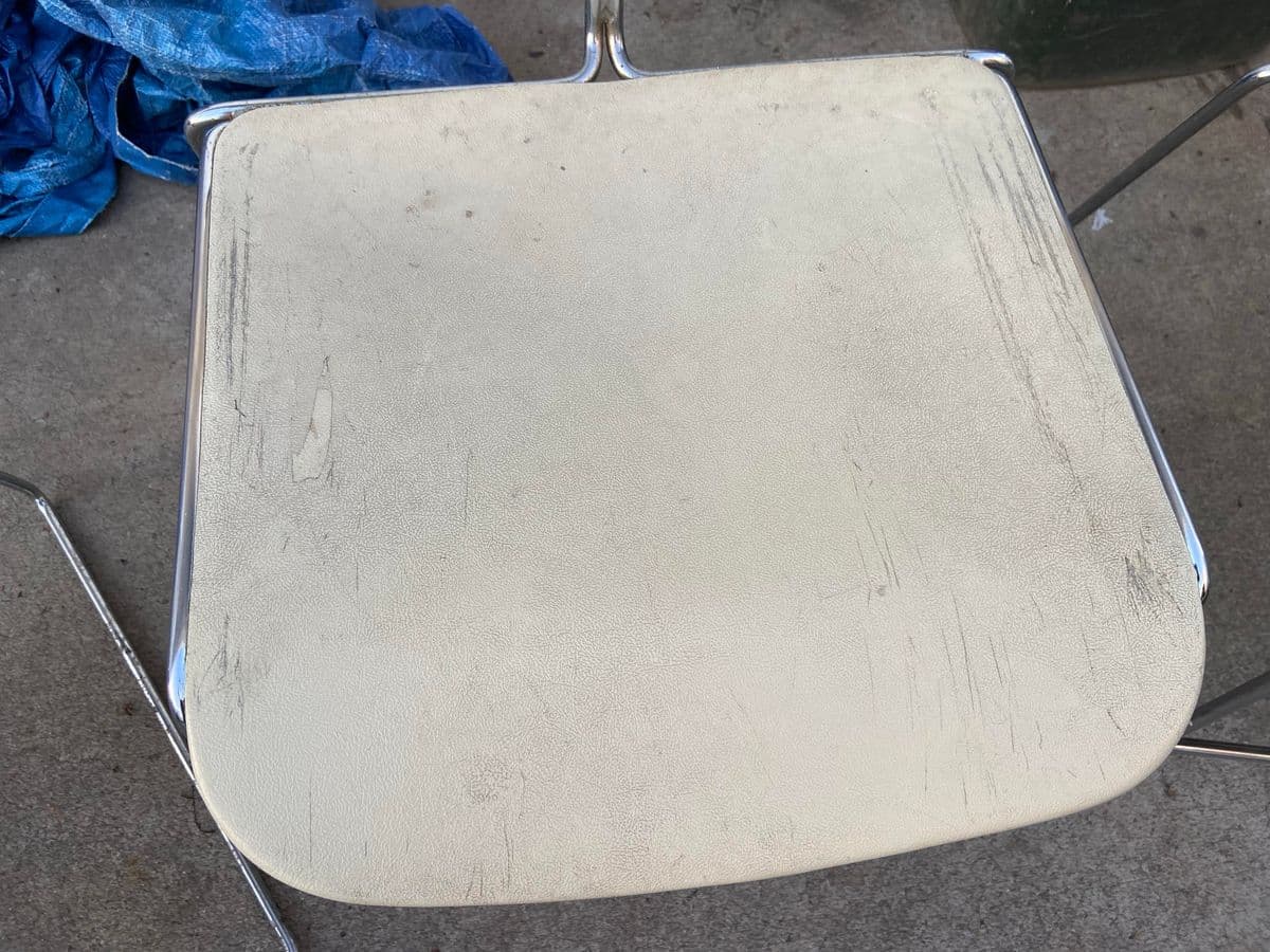 1980s Steelcase Max Stacker Chairs Set of 4 - Thumbnail 5