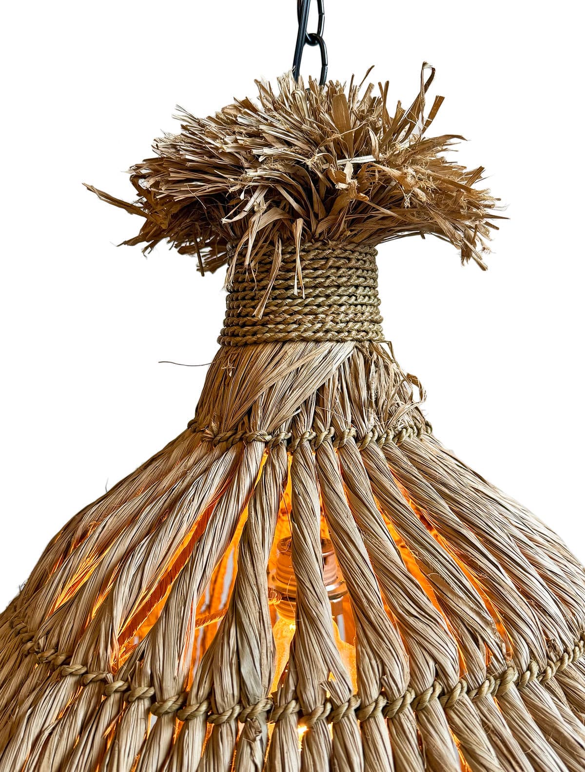 Telum Grass Fringe Pendant Light LRG - Thumbnail 6