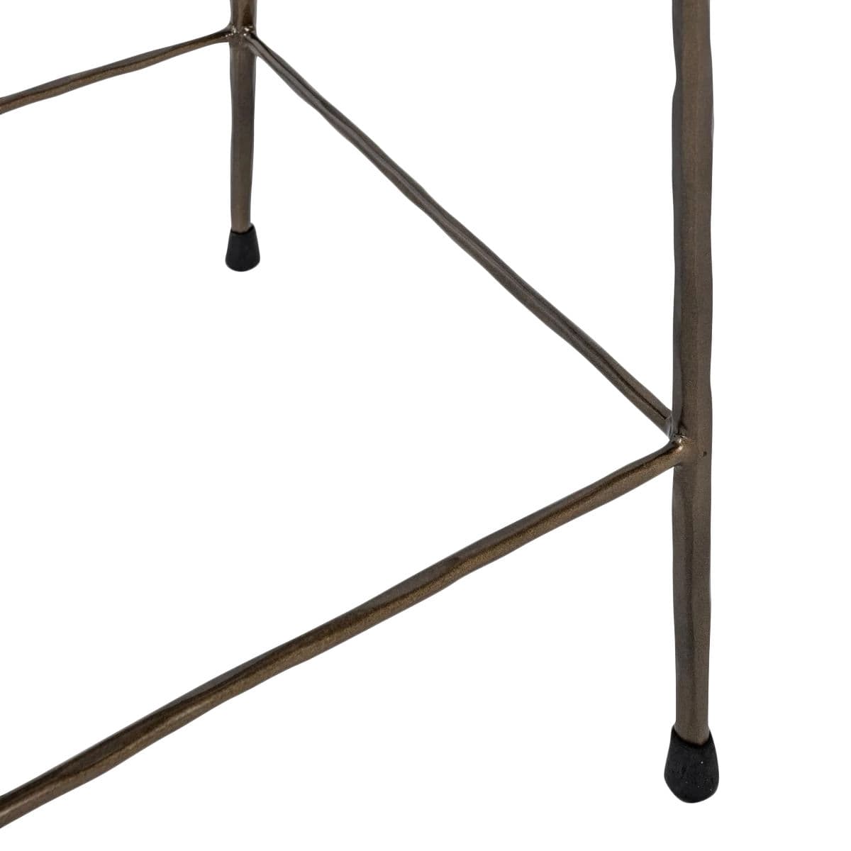 Iron & Hide Counter Stool - Thumbnail 6