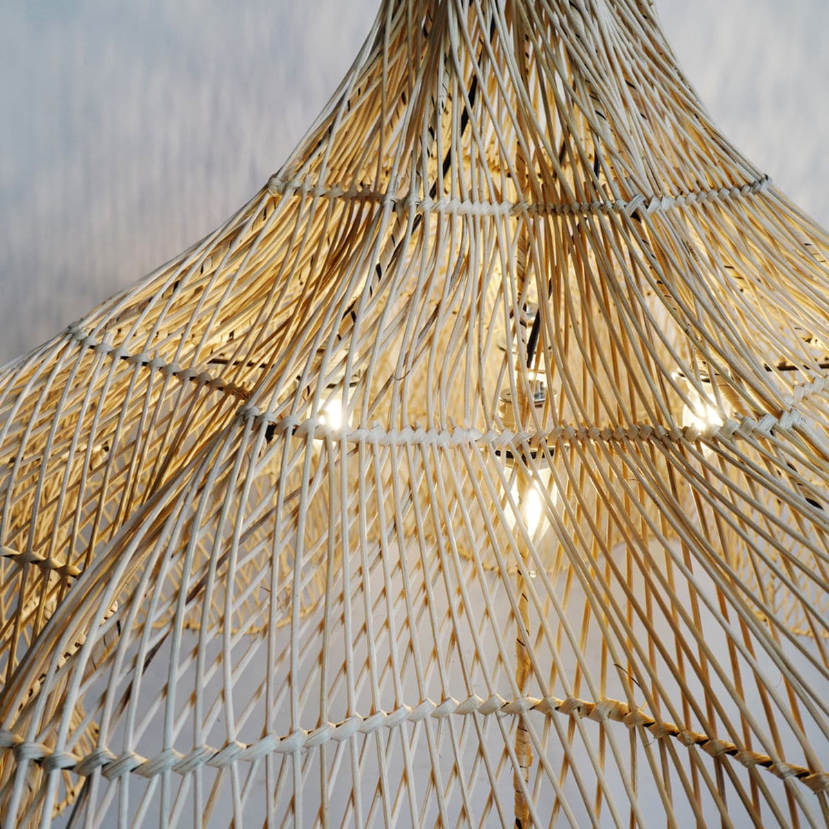 Matador Wicker Chandelier Large - Thumbnail 6