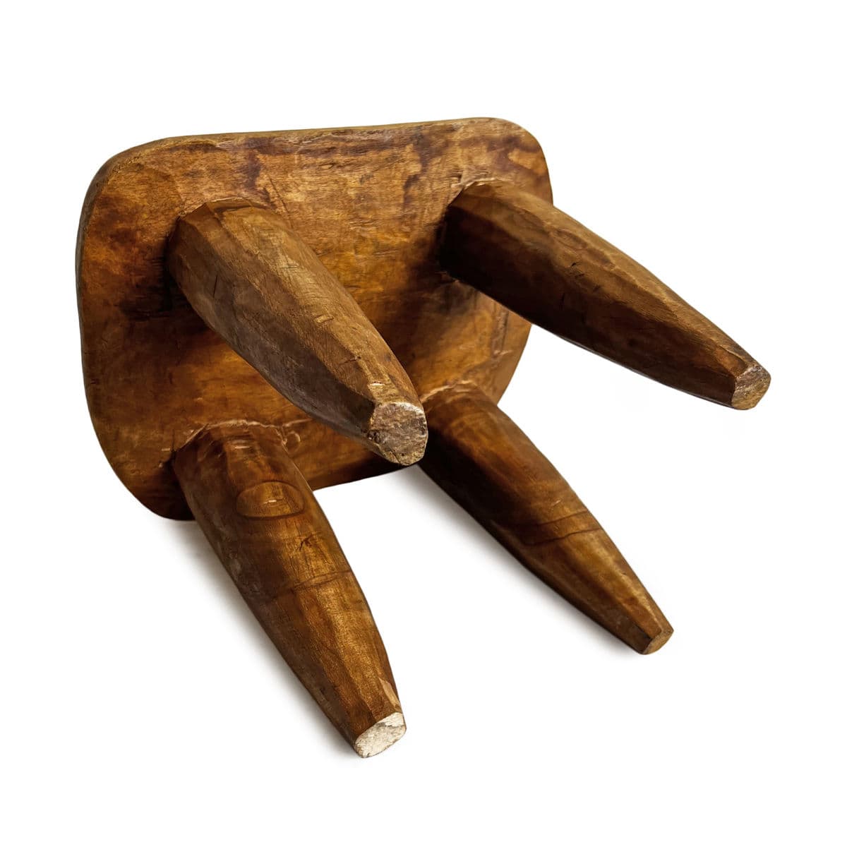 Vintage Small Nupe Stool - Thumbnail 6