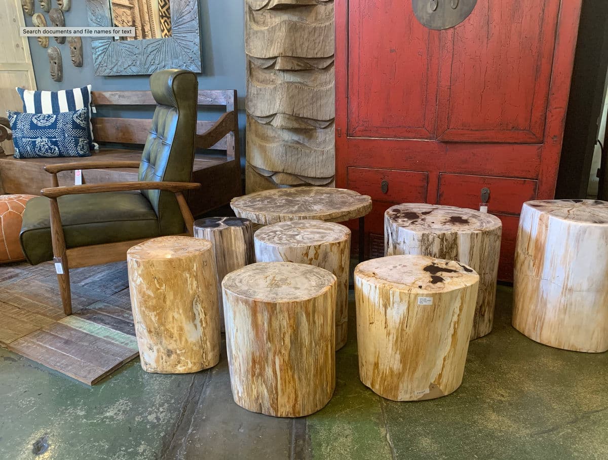 Petrified Stump Side Table - Thumbnail 6
