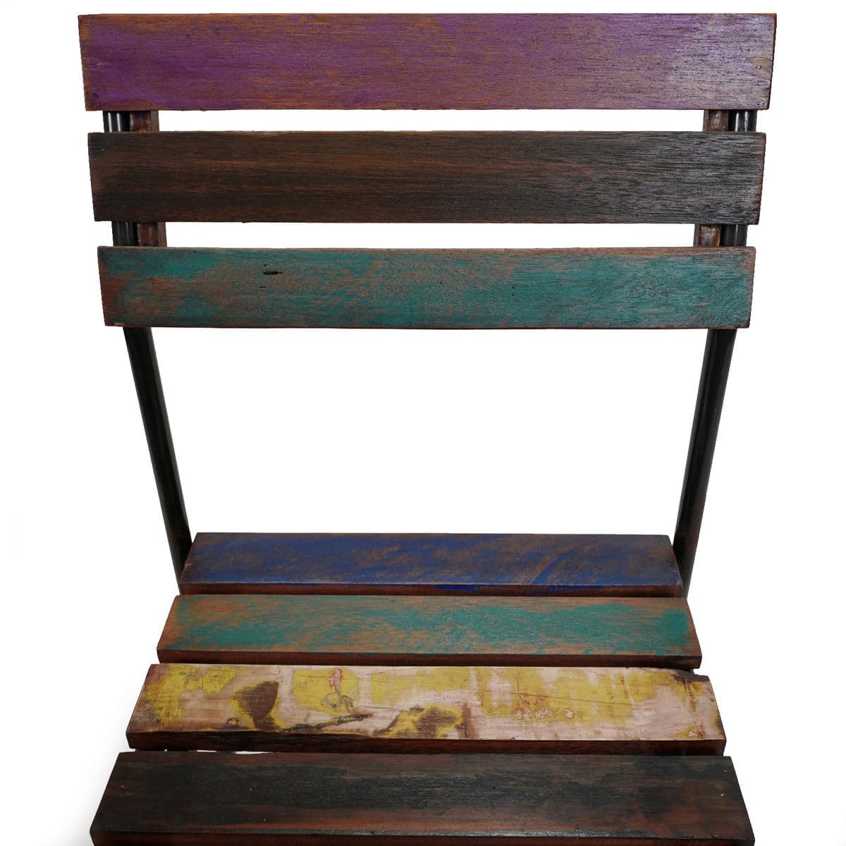 Boat Wood Retro Dining Chair - Thumbnail 6