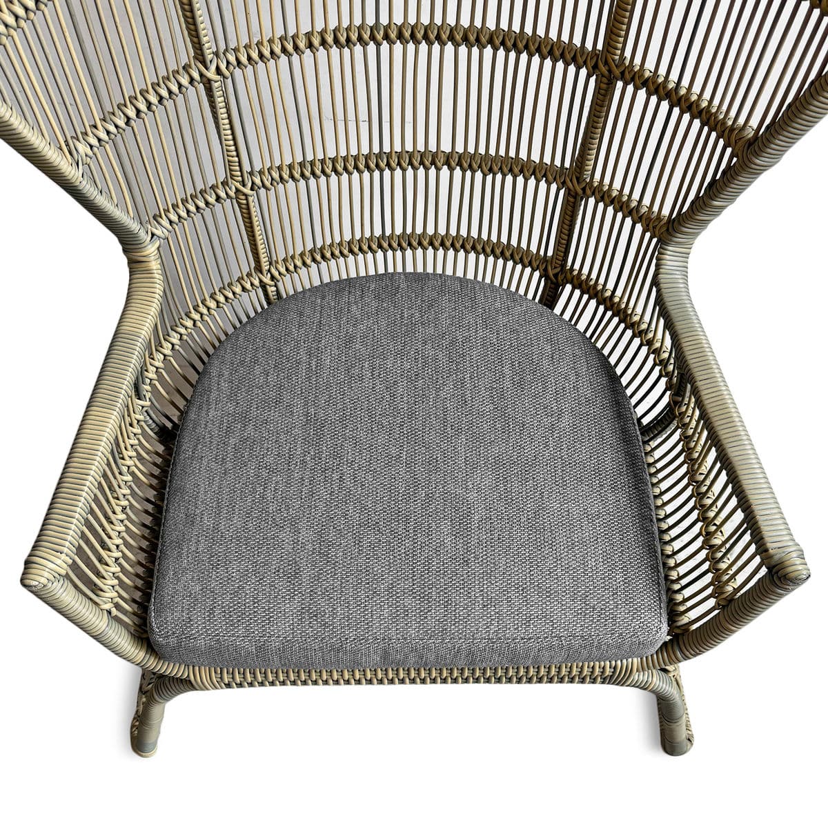 Outdoor Faux Rattan Bawang Chair - Thumbnail 6