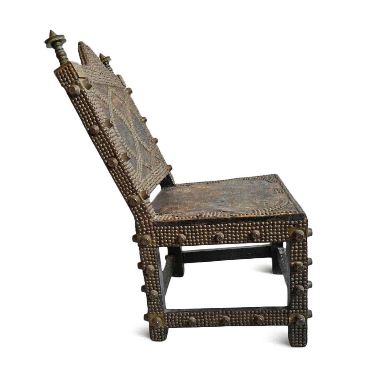 Antique Ashanti Asipim Chair - Thumbnail 6