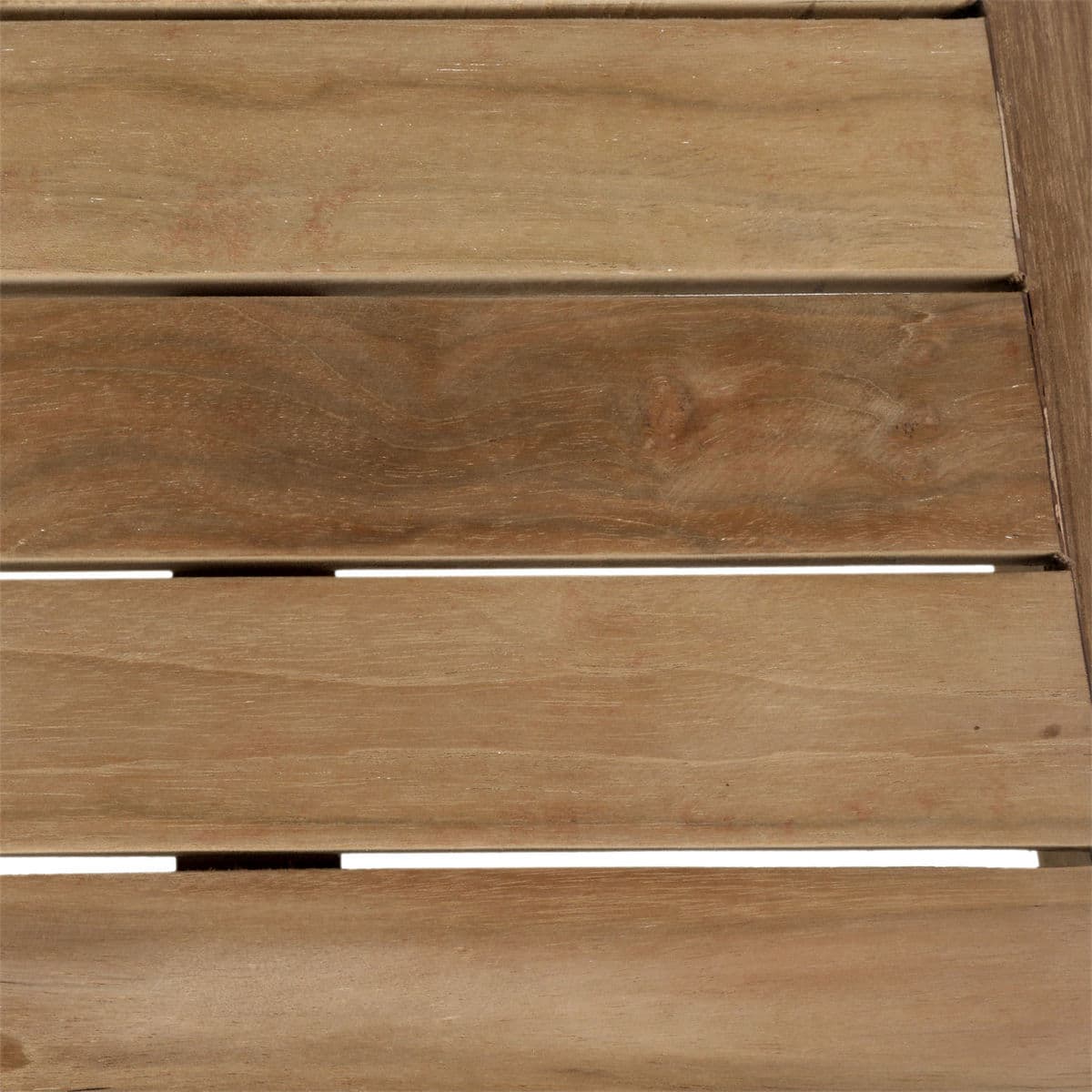 Simple Teak Outdoor Dining Chair - Thumbnail 6