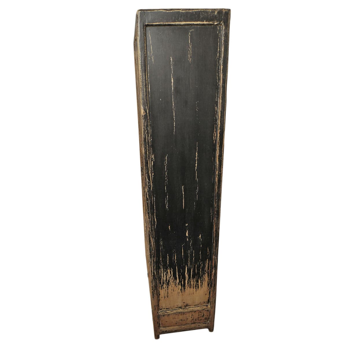Black Distressed Julan Storage Cabinet - Thumbnail 6