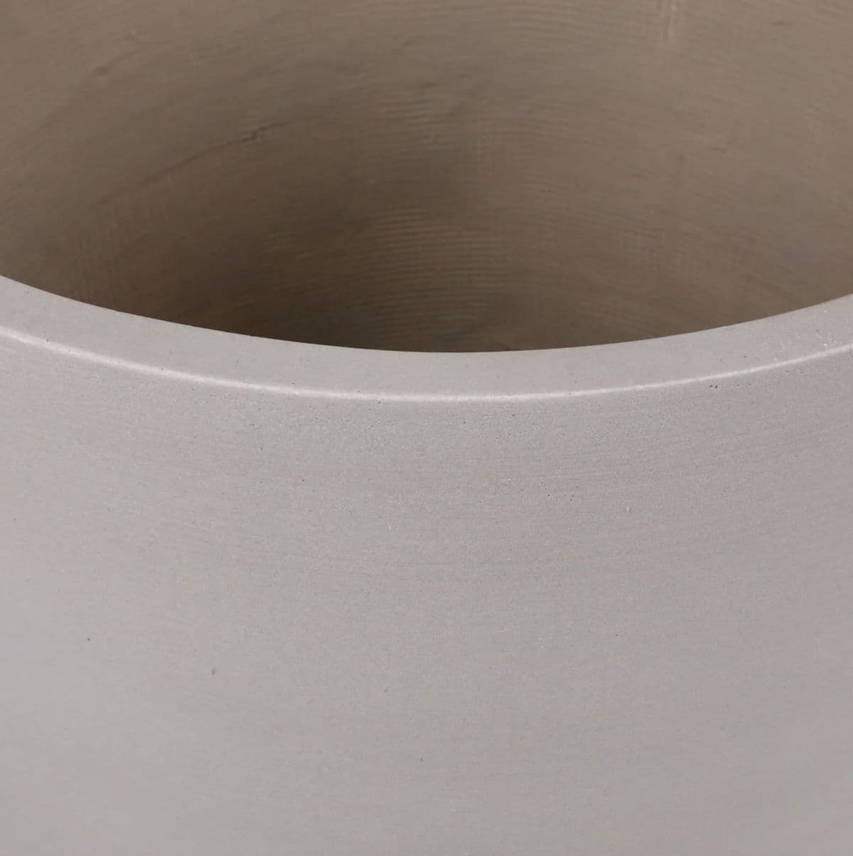 Conical Light Grey Planter Medium - Thumbnail 6