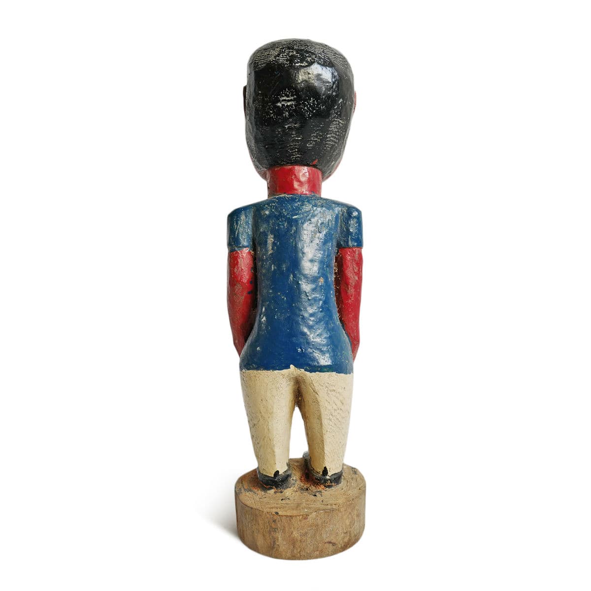 Antique Ivory Coast Male Figure - Thumbnail 6