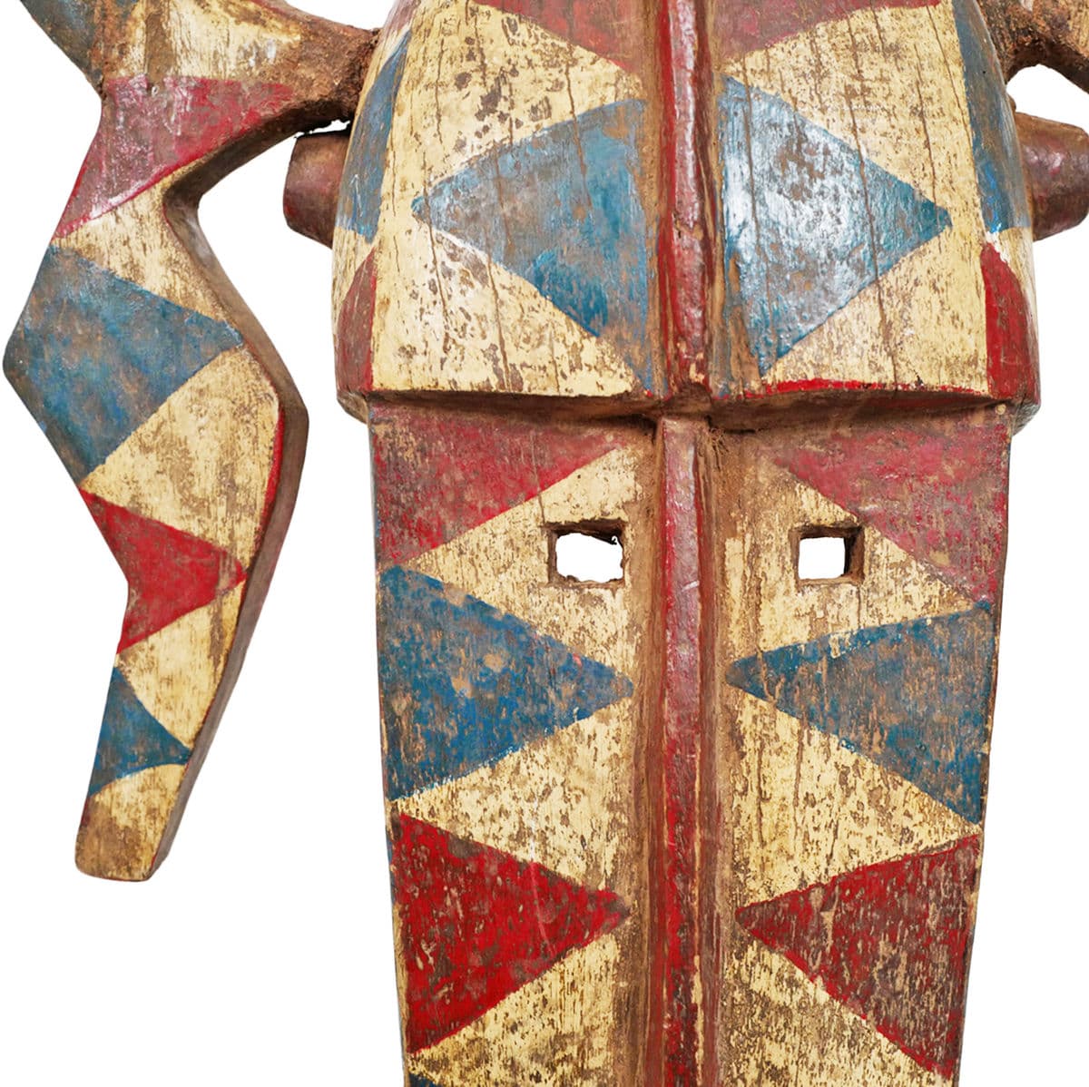 Vintage Burkina Faso Nwenka Mask - Thumbnail 6