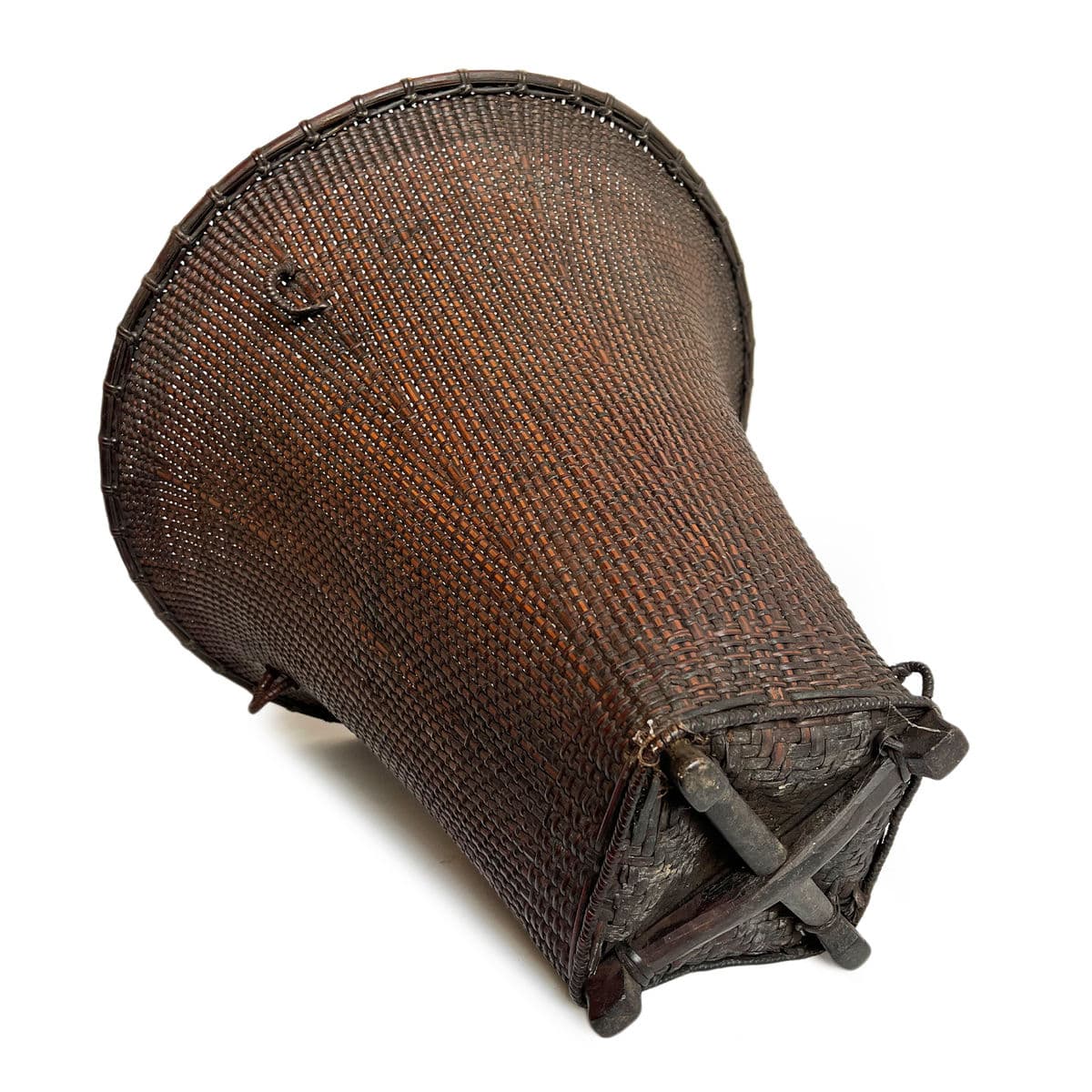 Old Nepal Village Basket - Thumbnail 6