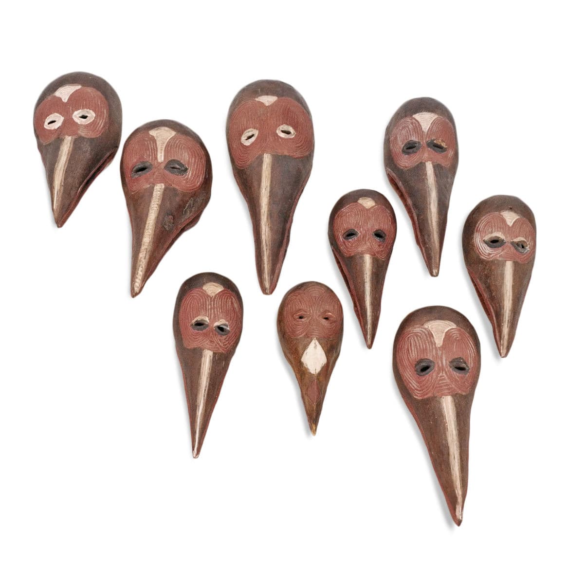 Vintage Baga Nimba Bird Mask - Thumbnail 6