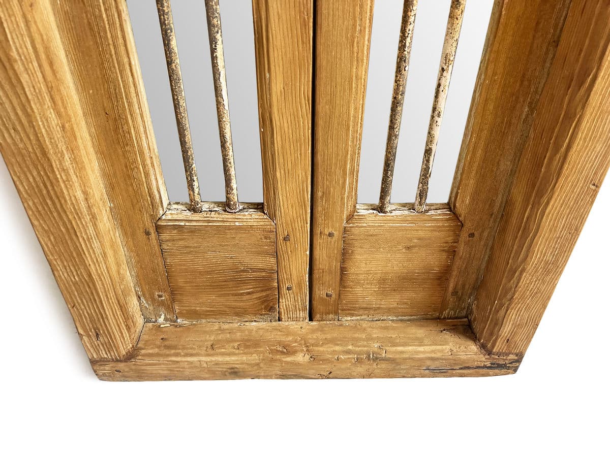 Old Window Shutter Mirror - Thumbnail 6